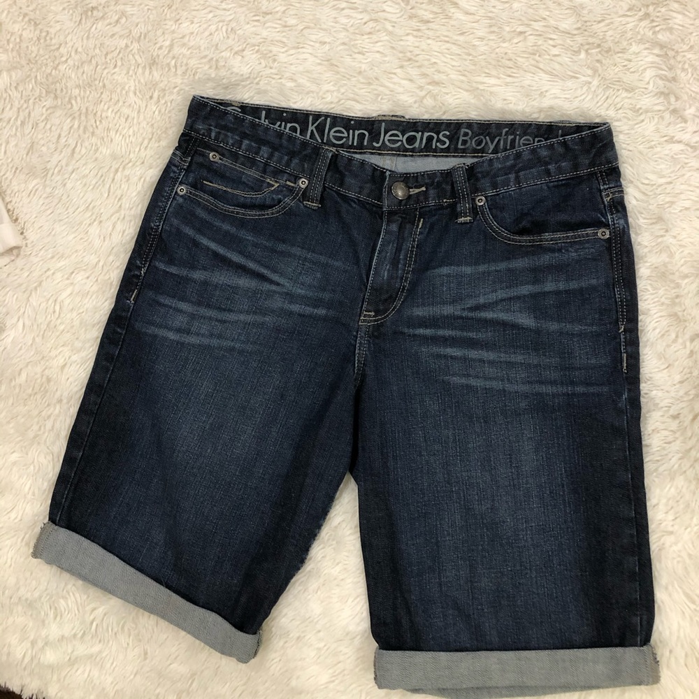 Calvin Klein boyfriend shorts